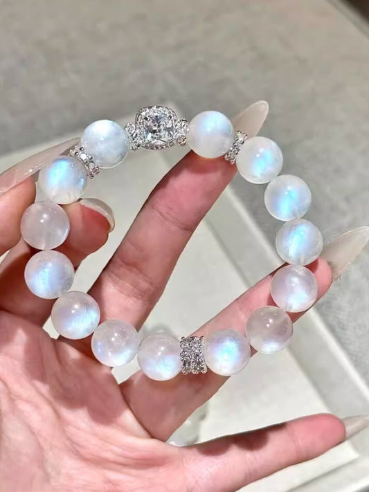 The revival and hope of a rare moonstone crystal bracelet